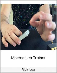 Rick Lax - Mnemonica Trainer