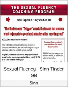 Sinn - Sexual Fluency - Sinn Tinder GB