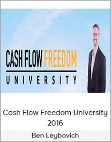 Ben Leybovich - Cash Flow Freedom University 2016