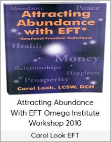 Carol Look EFT - Attracting Abundance With EFT Omega Institute Workshop 2010