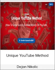 Dejan Nikolic – Unique YouTube Method