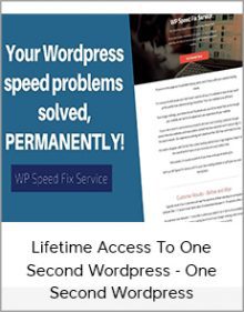 Lifetime Access To One Second Wordpress - One Second Wordpress