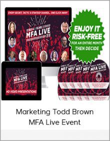 Marketing Todd Brown - MFA Live Event