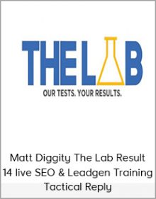 Matt Diggity The Lab Result - 14 live SEO & Leadgen Training Tactical Reply