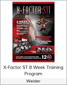 Weider - X-Factor ST 8 Week Training Program