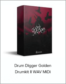 Drum Digger Golden Drumkit II WAV MiDi