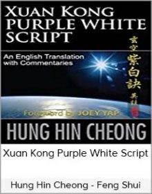 Hung Hin Cheong - Feng Shui - Xuan Kong Purple White Script