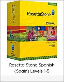 Rosetta Stone Spanish (Spain) Levels 1-5