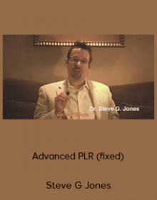 Steve G Jones - Advanced PLR (fixed)