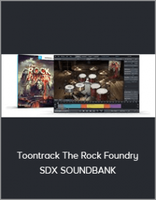 Toontrack The Rock Foundry SDX SOUNDBANK