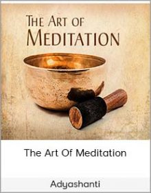 Adyashanti – The Art Of Meditation