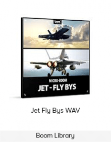 Boom Library – Jet Fly Bys WAV