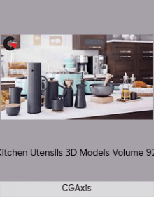 CGAxis – Kitchen Utensils 3D Models Volume 92