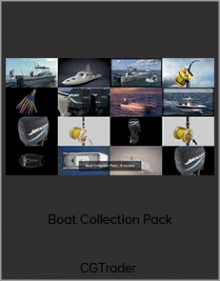 CGTrader - Boat Collection Pack