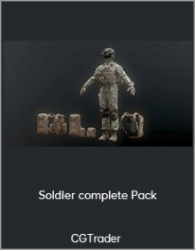 CGTrader - Soldier complete Pack