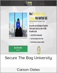 Carson Oates - Secure The Bag University