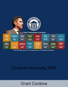 Grant Cardone – Cardone University 2016