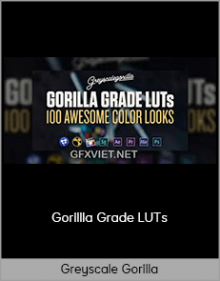 Greyscale Gorilla – Gorillla Grade LUTs