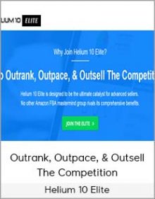 Helium 10 Elite - Outrank, Outpace, & Outsell The Competition