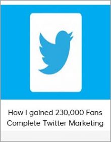 How I gained 230,000 Fans – Complete Twitter Marketing Course