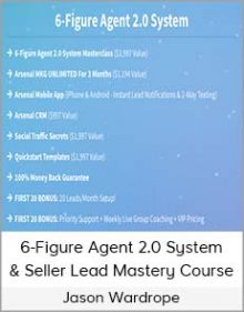 Jason Wardrope - 6-Figure Agent 2.0 System​ & Seller Lead Mastery Course