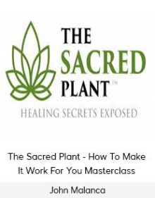 John Malanca - The Sacred Plant - How To Make It Work For You Masterclass