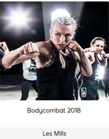 Les Mills - Bodycombat 2018