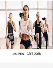 Les Mills - GRIT 2018