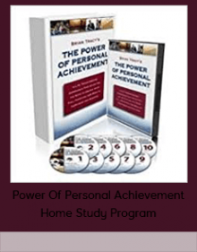 Power Of Personal Achievement Home Study Program