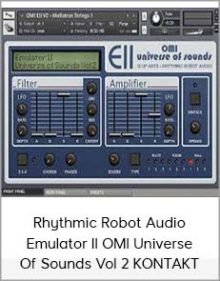 Rhythmic Robot Audio Emulator II OMI Universe Of Sounds Vol 2 KONTAKT