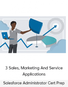 Salesforce Administrator Cert Prep – 3 Sales, Marketing And Service Applications