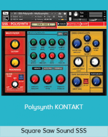 Square Saw Sound SSS–Polysynth KONTAKT