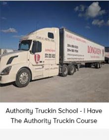 Authority Truckin School - I Have The Authority Truckin Course