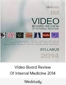 Medstudy - Video Board Review Of Internal Medicine 2014