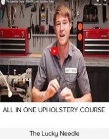 The Lucky Needle - ALL IN ONE UPHOLSTERY COURSE