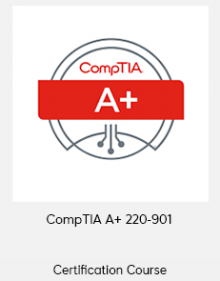 CompTIA A+ training teaches students fundamental competence in areas such as installation