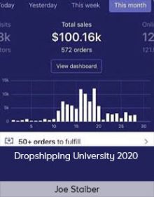 Joe Staiber - Dropshipping University 2020