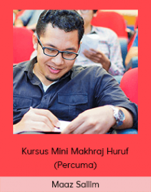 Maaz Sallim - Kursus Mini Makhraj Huruf (Percuma)