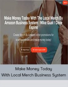 Make Money Today With Local Merch Business System