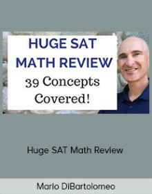 Mario DiBartolomeo - Huge SAT Math Review