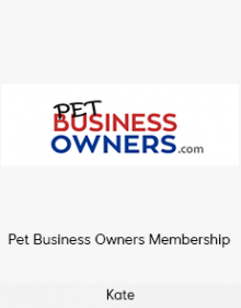 Kate - Pet Business Owners Membership