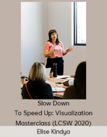 Elise Kindya - Slow Down To Speed Up: Visualization Masterclass (LCSW 2020)