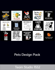 Team Studio 1552 - Pets Design Pack