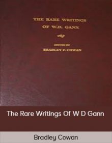 Bradley Cowan – The Rare Writings Of W D Gann