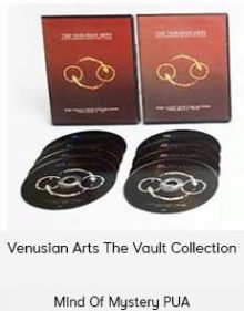 Mind Of Mystery PUA - Venusian Arts The Vault Collection