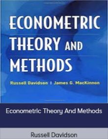 Russell Davidson – Econometric Theory And Methods