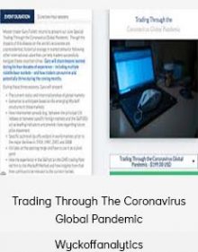 Wyckoffanalytics – Trading Through The Coronavirus Global Pandemic