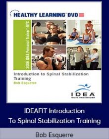 Bob Esquerre - IDEAFIT Introduction To Spinal Stabilization Training