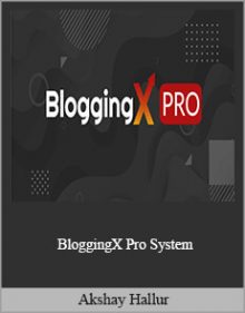 Akshay Hallur - BloggingX Pro System