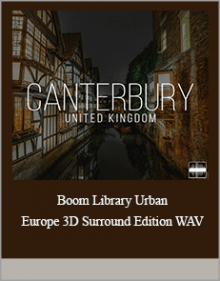 Boom Library Urban Europe 3D Surround Edition WAV